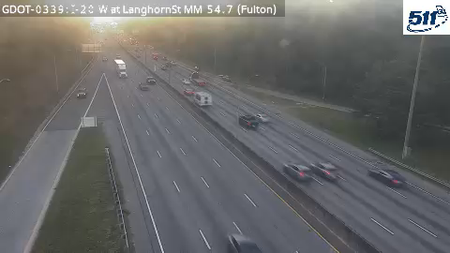 GDOT-0339: I-20 W at LanghornSt MM 54.7 (Fulton)