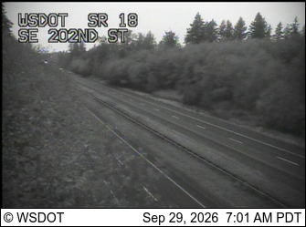 SR 18 at MP 18.7: SE 202nd St