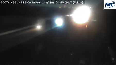 GDOT-1455: I-285 CW past MtVernonHwy MM 24.7 (Fulton)