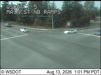 I-5 at MP 262.5: Main St NB Ramps