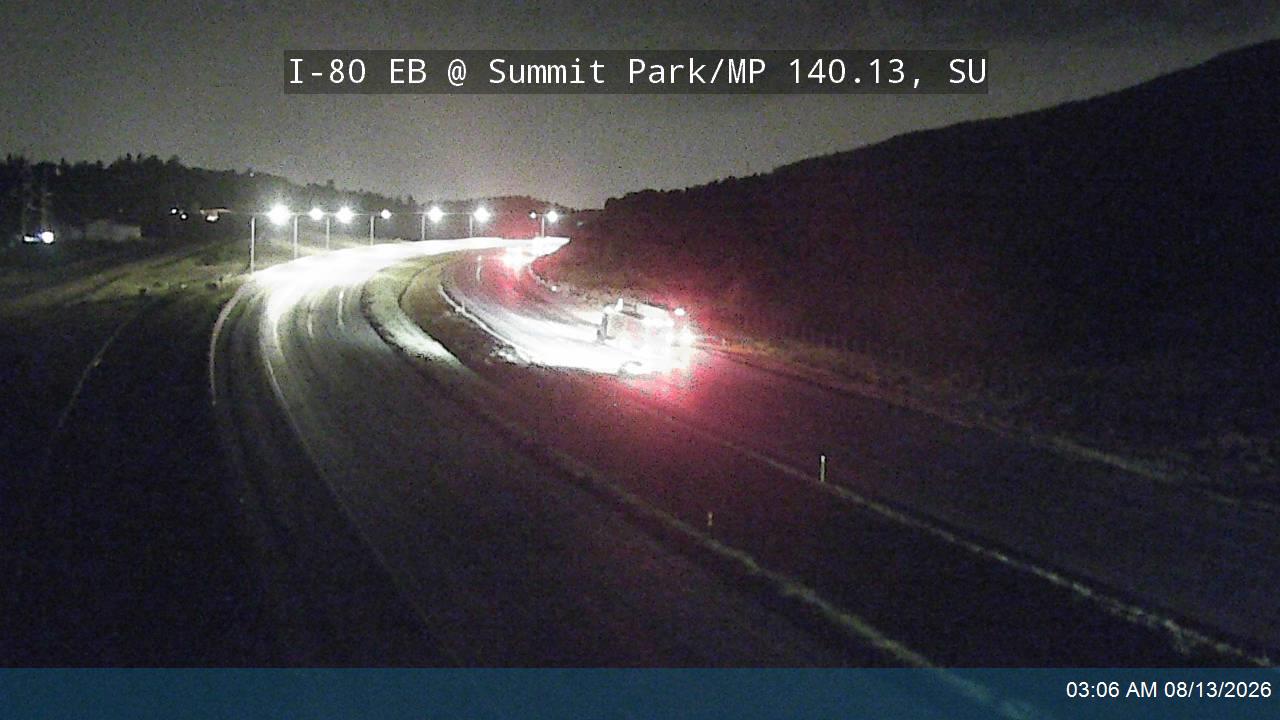 I-80 EB @ Summit Park / MP 140.13, SU