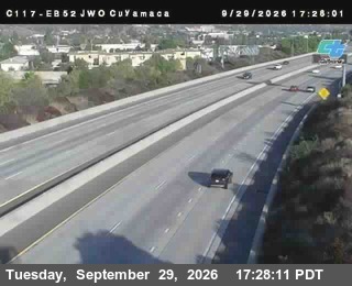 CA-52 - (C117) SR-52 : Just West Of Cuyamaca Street - East
