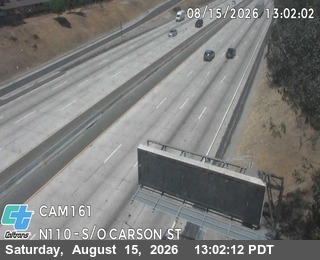 I-110 : (161) S/O Carson St