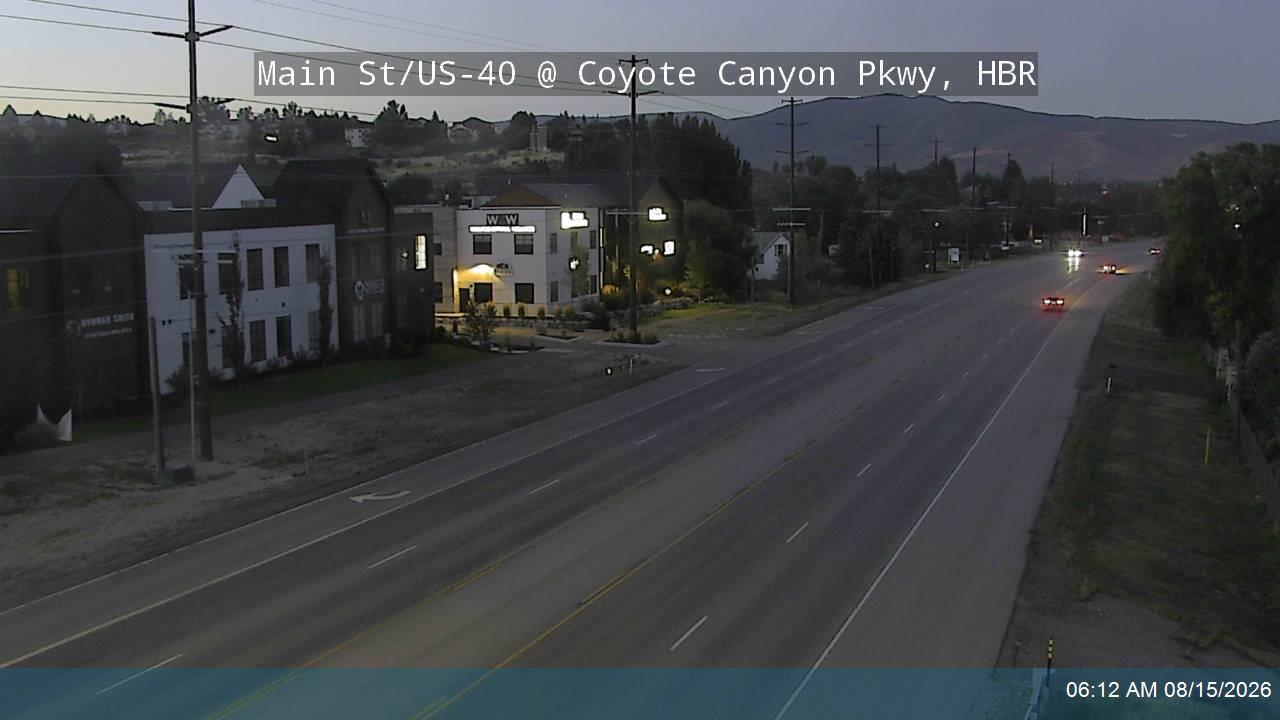Main St / US-40 @ Coyote Canyon Pkwy, HBR