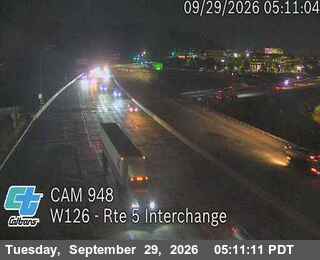 CA-126 - SR-126 : (948) South of  I-5 - West