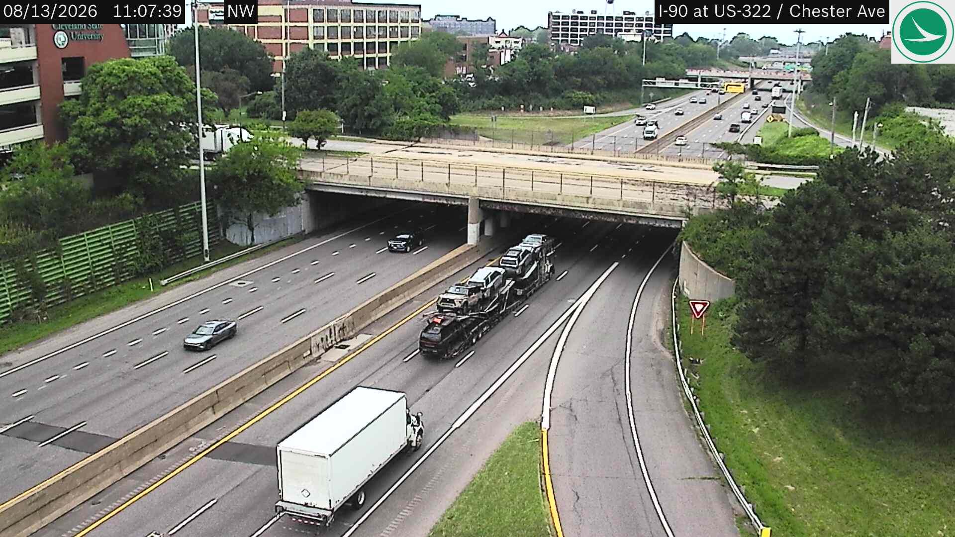 I-90 at US-322 / Chester Ave
