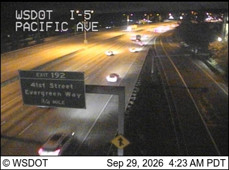 I-5 at MP 193.5: Pacific Ave