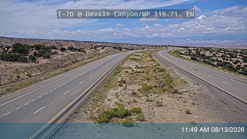 I-70 @ Devils Canyon / MP 115.5, EM
