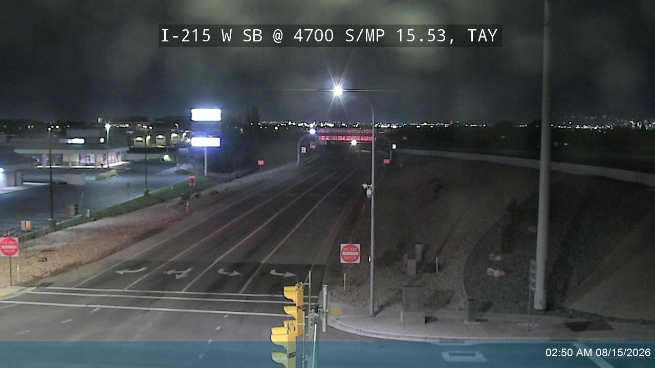 I-215 W SB @ 4700 S / SR-266 / MP 15.53, TAY