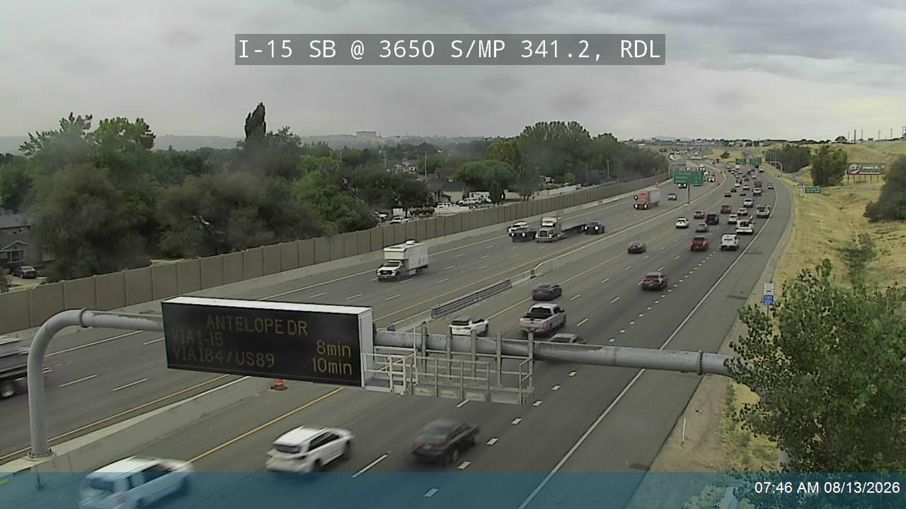 I-15 SB @ River Valley Dr / 3650 S / MP 341.2, RDL