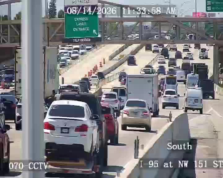I-95 SB NW 151st St