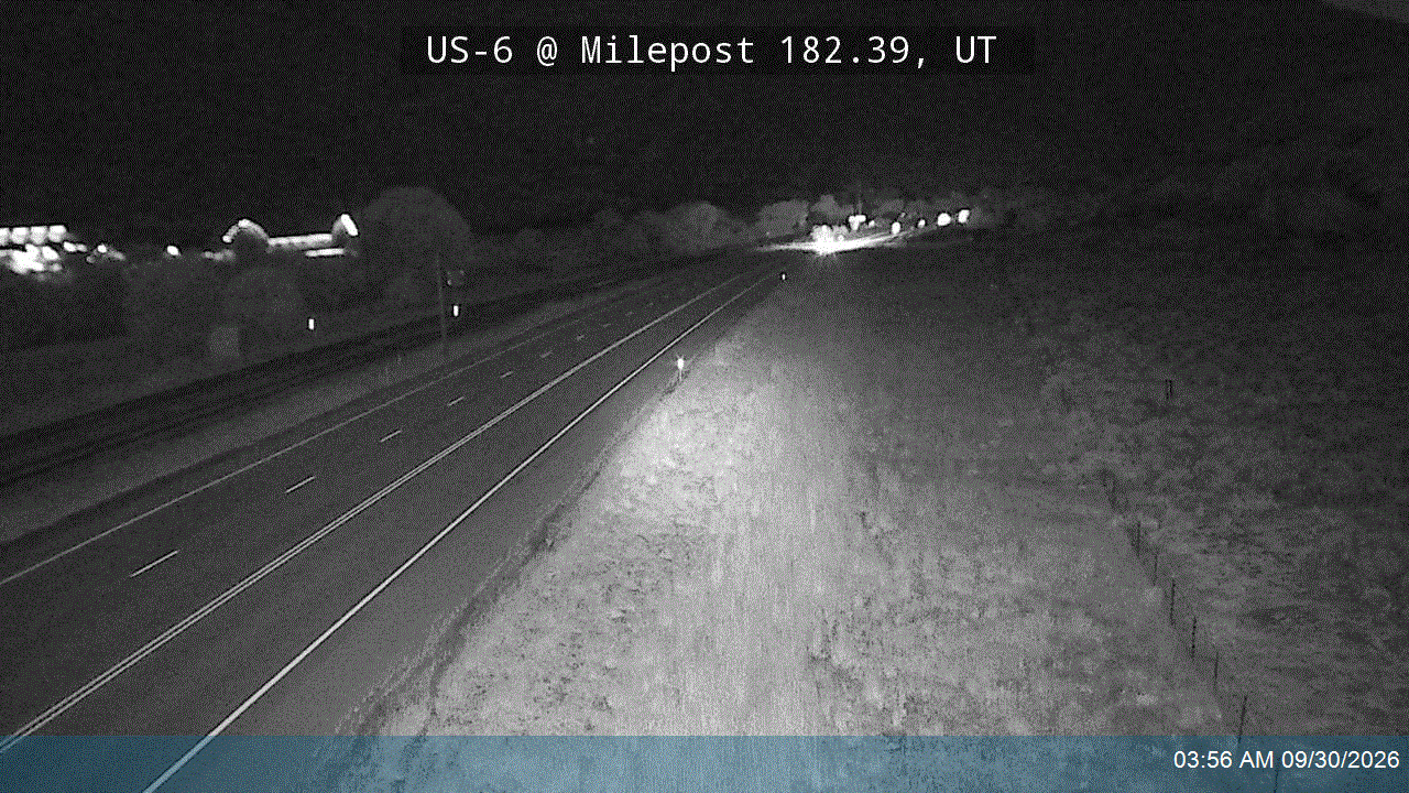 US-6 @ Milepost 182.39, UT