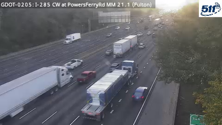 GDOT-0205: I-285 CW at PowersFerryRd MM 21.1 (Fulton)