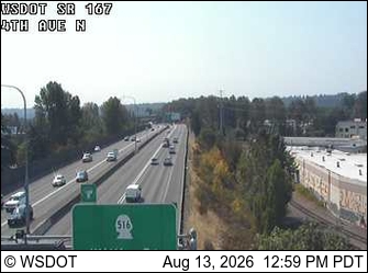 SR 167 at MP 20.6: 4th Ave N