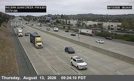 I-5 : (233) Valle Road On (San Juan Creek)
