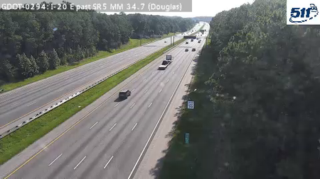 GDOT-0294: I-20 E past SR5 MM 34.7 (Douglas)
