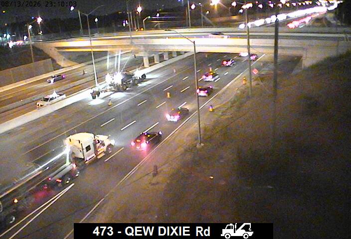 QEW near Dixie Road