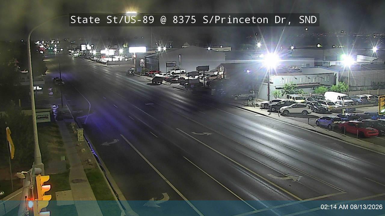 State St / US-89 @ 8375 S / Princeton Dr, SND                                                       
