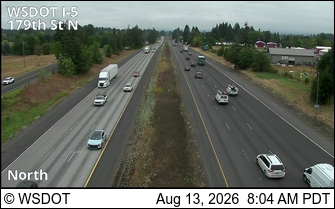 I-5 at MP 9.7: N of 179th St