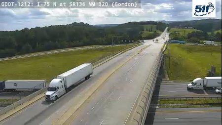GDOT-1212: I-75 N at SR136 MM 319.9 (Gordon)