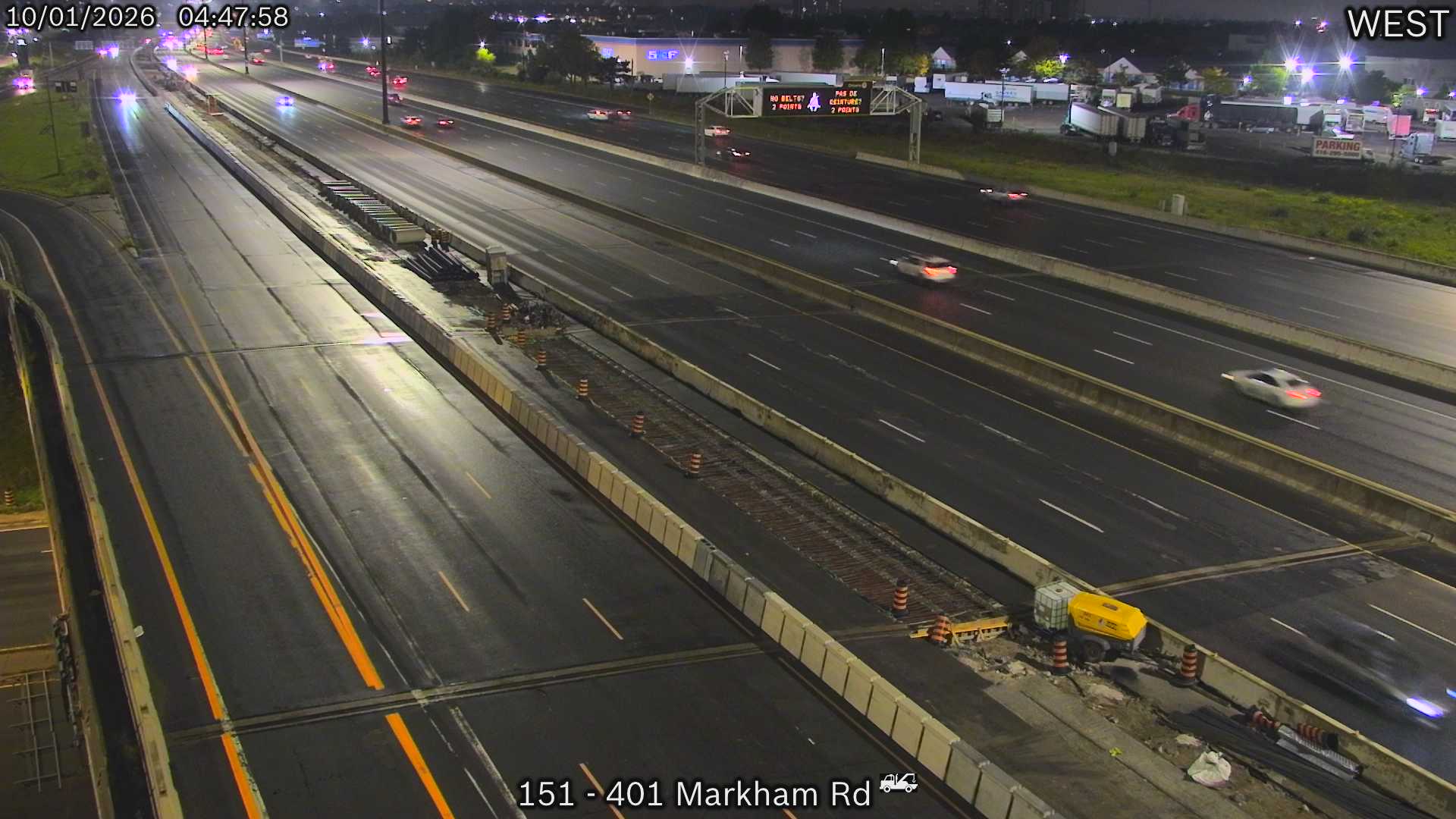 Highway 401 at Markham Road