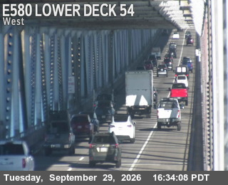 CA-580 - TVR40 -- I-580 : Lower Deck Pier 54 - East