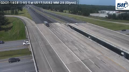 GDOT-1408: I-95 S at US17/US82 MM 29 (Glynn)
