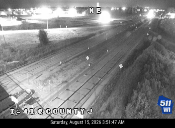 I-41  - I-41 at County J