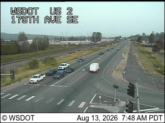 US 2 at MP 13.9: 179th Ave SE