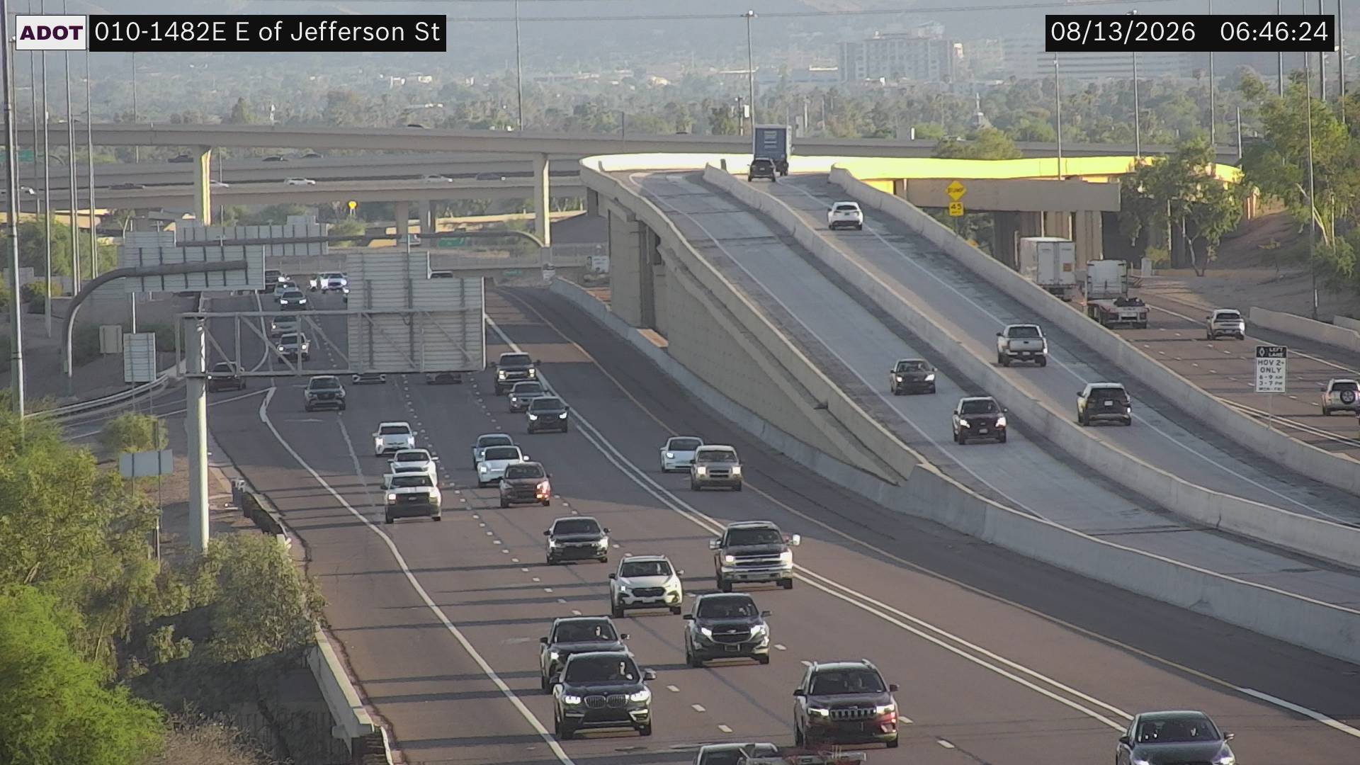 I-10 - I-10 @E of Jefferson Street
