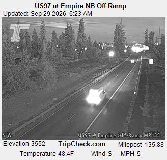 US97 at Empire NB Off-Ramp