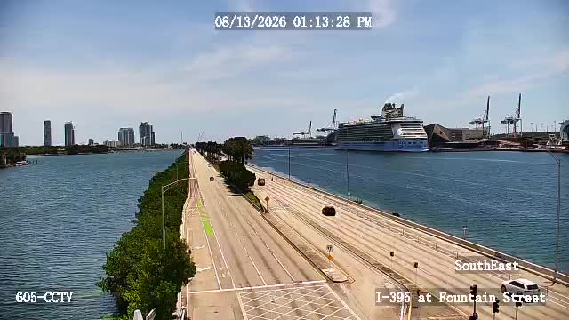 I-395 at Fountain Street