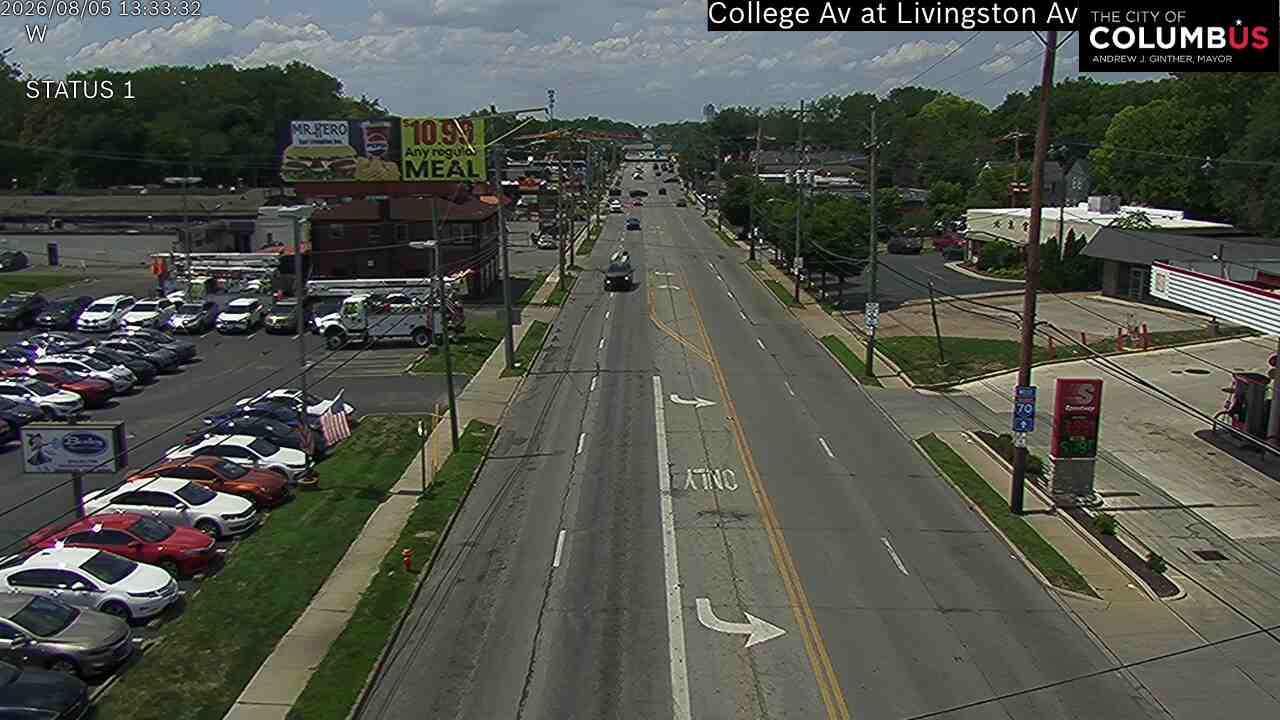 (City of Columbus) College Ave at Livingston Ave