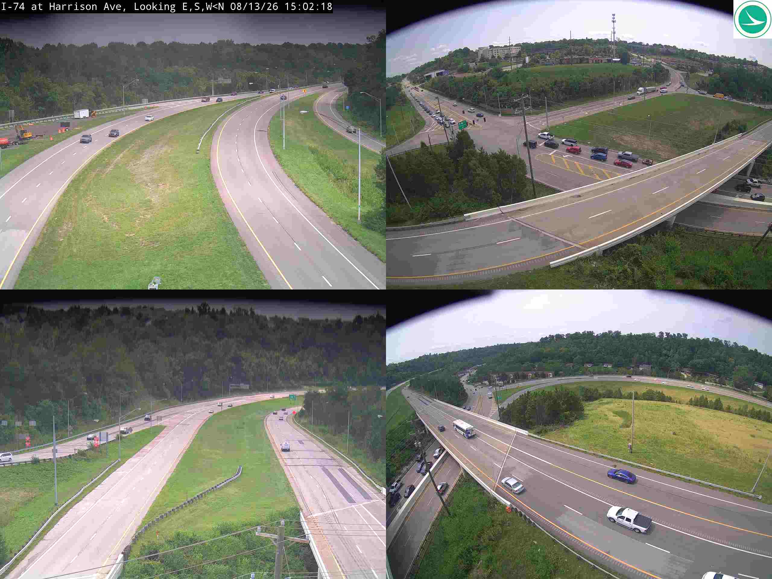 I-74 at Harrison Ave