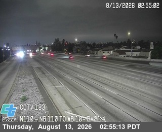 I-110 : (183) NB 110 to WB 10