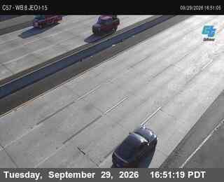 I-8 - (C 057) I-8 : Just East Of I-15 - West