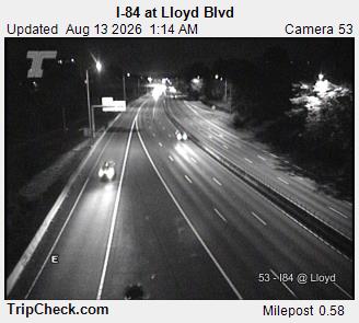 I-84 at Lloyd Blvd.