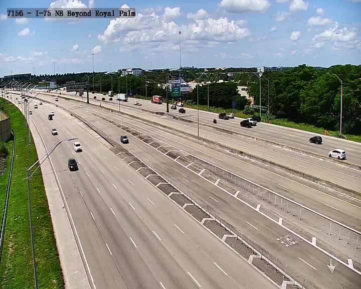 I-75 NB before SW 14th Street