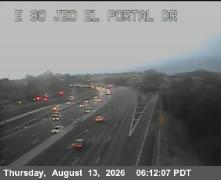 TV510 -- I-80 : Just East Of El Portal Drive