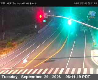 CA-76 - (C301) EB 76 at Horse Creek Ranch Rd
