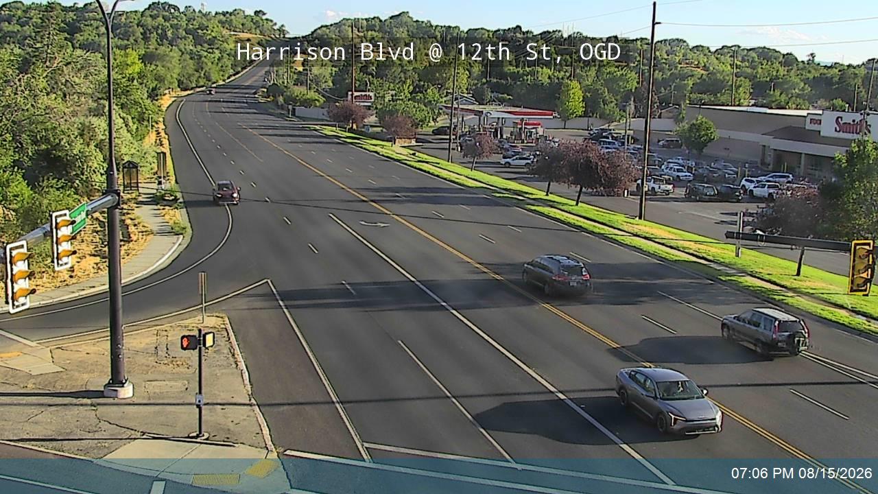 Harrison Blvd / SR-203 @ 12th St / Ogden Canyon Rd / SR-39, OGD                                     