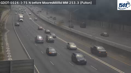 GDOT-0026: I-75 N at PeachtreeBattleAve MM 253.3 (Fulton)