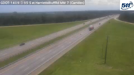 GDOT-1409: I-95 S at HarrietsBluffRd MM 7 (Camden)