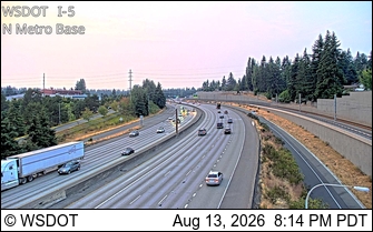 I-5 at MP 175.5: N Metro Base