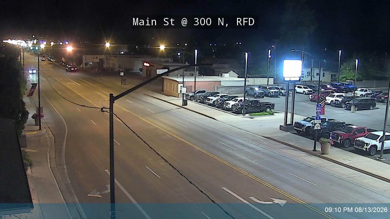 Main St / SR-120 @ 300 N / SR-118, RFD