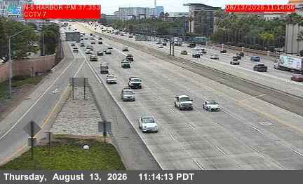 I-5 : (7) Harbor Boulevard