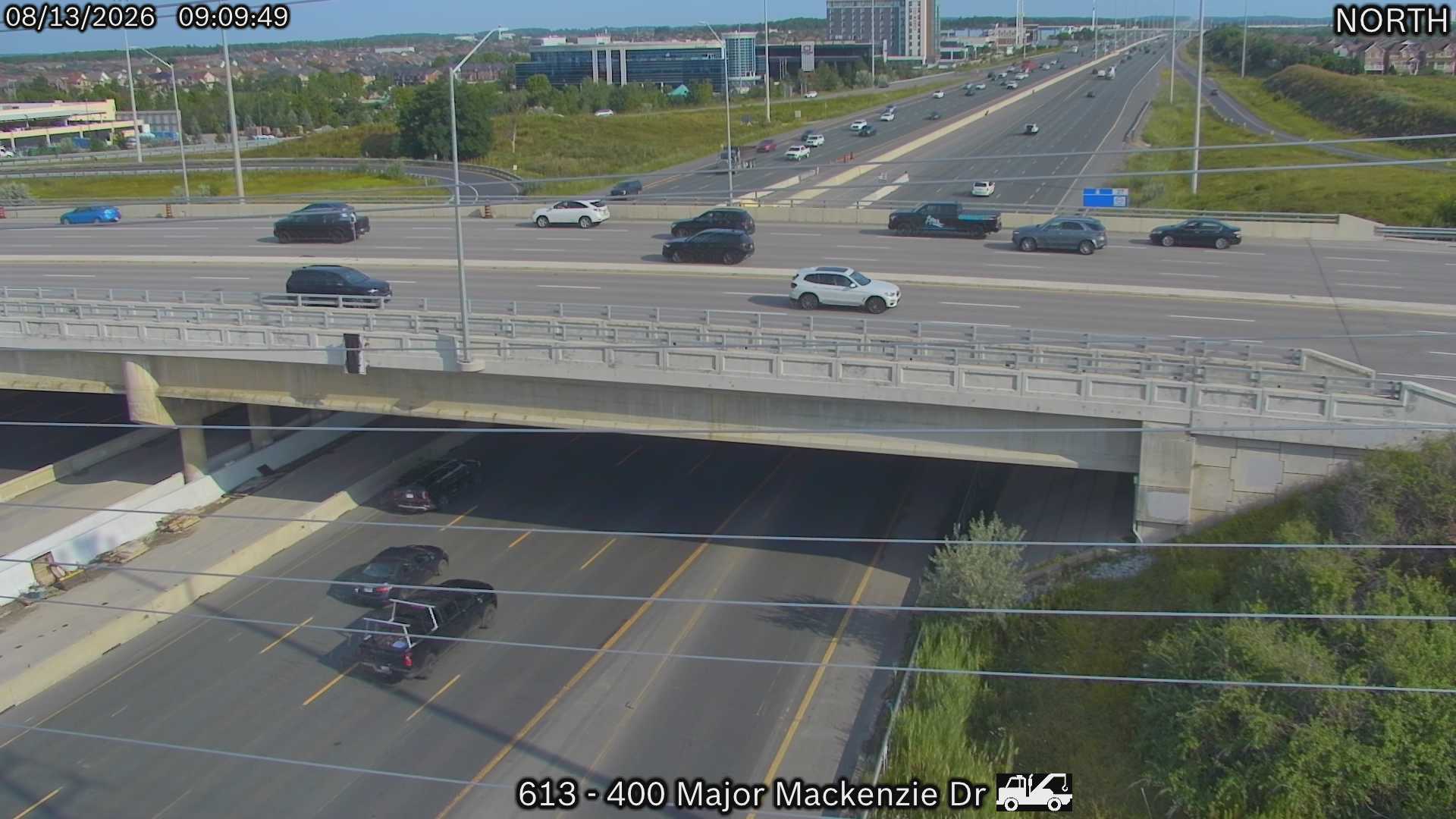 Highway 400 near Major Mackenzie Drive