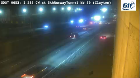 GDOT-0653: I-285 CW at 5thRunwayTunnel MM 59 (Clayton)