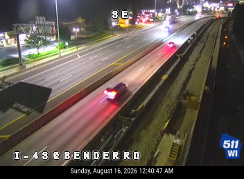 I-43 - I-43 at Bender Rd