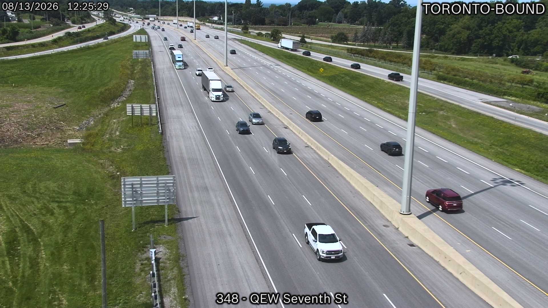 QEW at Seventh Street